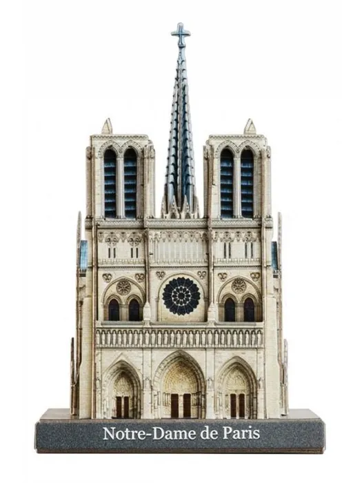 Собор Парижской Богоматери. Картонная модель