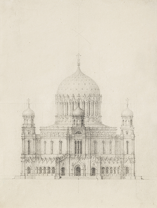 А.Л. Витберг. Собор Александра Невского на Александровской площади