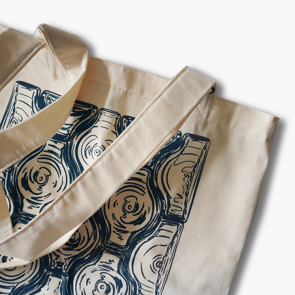 Шоппер «Фальконье. Окно». Голубой