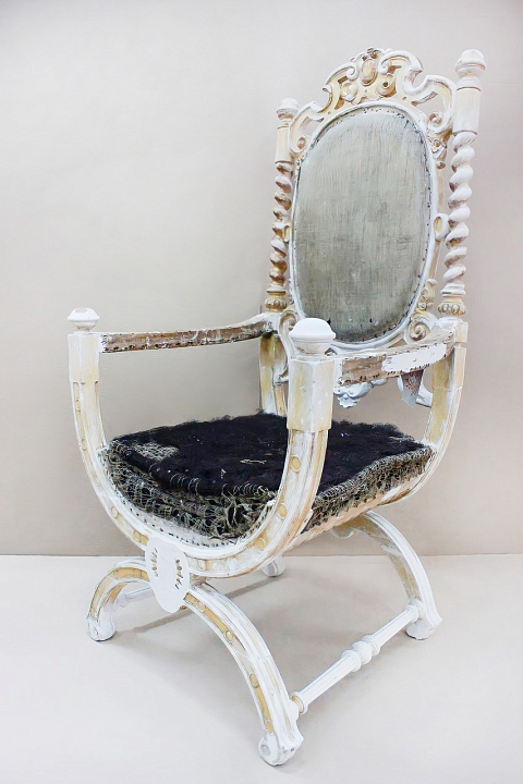 ВИЭМ. Н.А. Львов. Кресло до реставрации