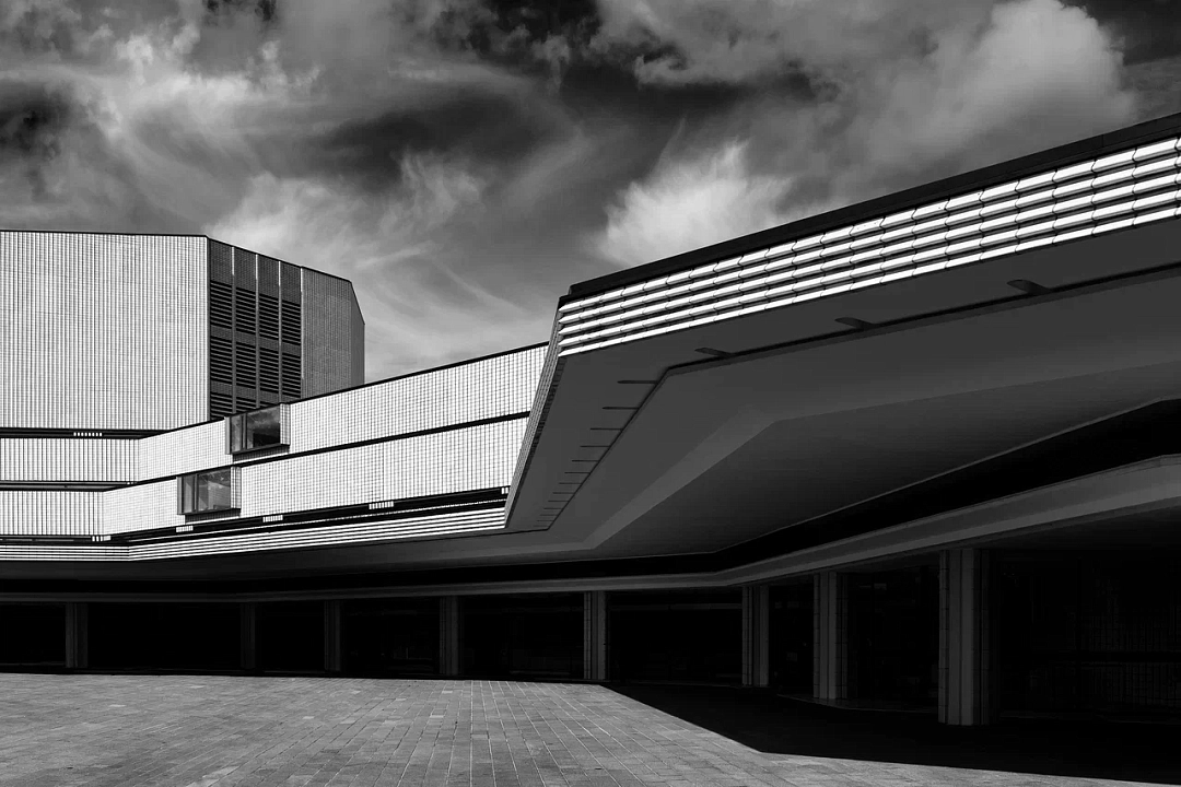 Михаил Розанов. Городской театр Хельсинки, 1967 г. Архитектор Тимо Пенттиля. Хельсинки. 2019