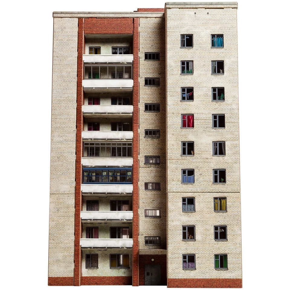 Брежневка. Картонная модель