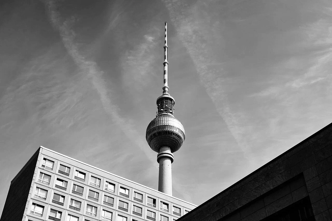 Михаил Розанов. Берлинская телебашня. Строительство 1965-1969 гг. Архитектор Герман Хензельманн. Берлин. 2019