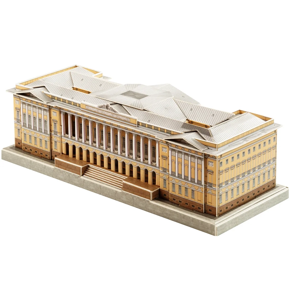Михайловский дворец. Картонная модель