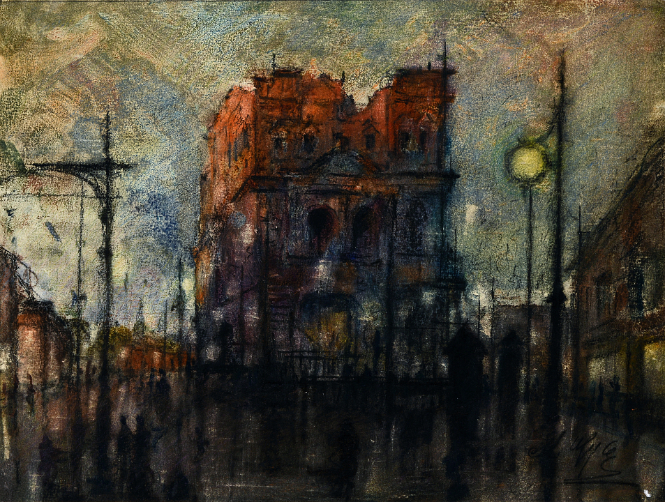 А.В. Щусев. Разбор Сухаревой башни, начало 1930-х