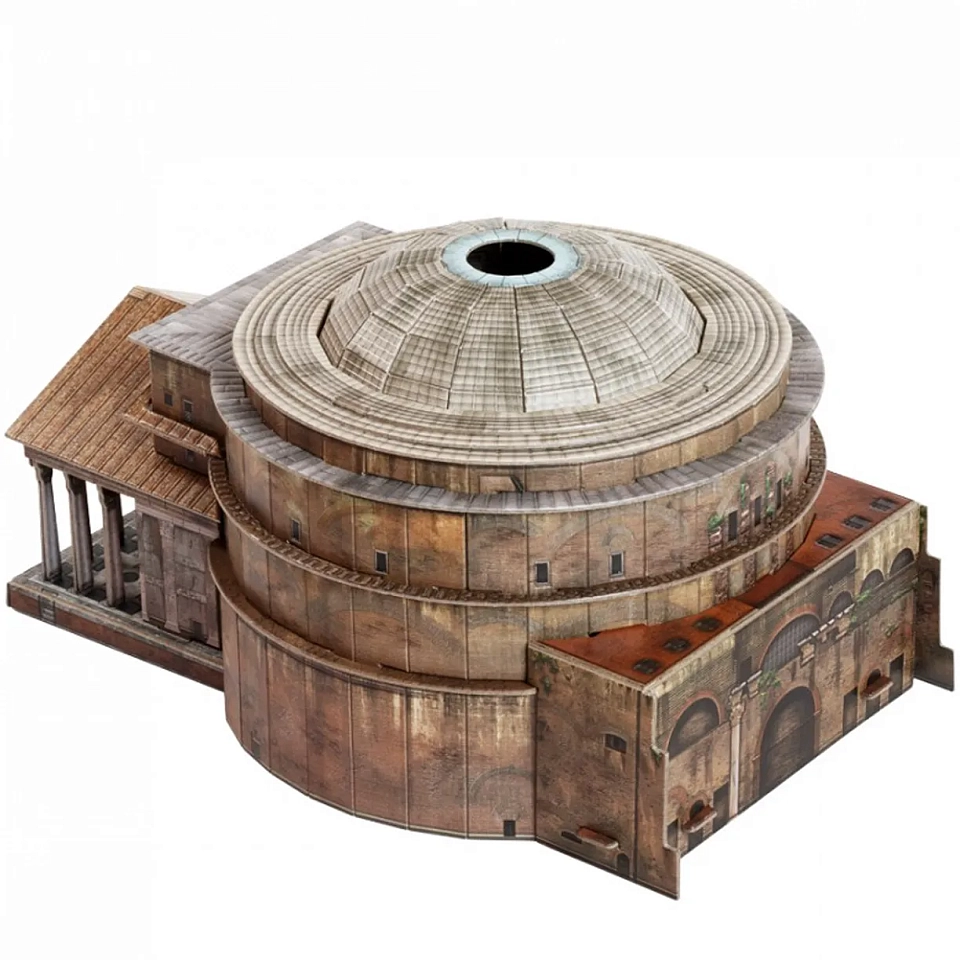 Римский Пантеон. Картонная модель