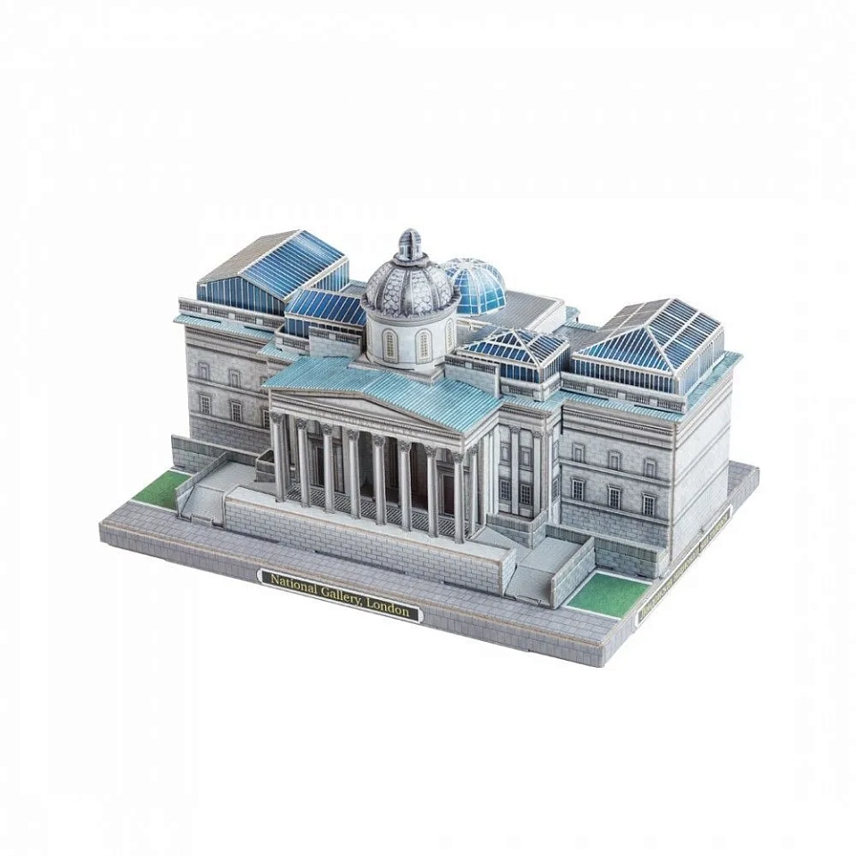 Лондонская национальная галерея. Картонная модель