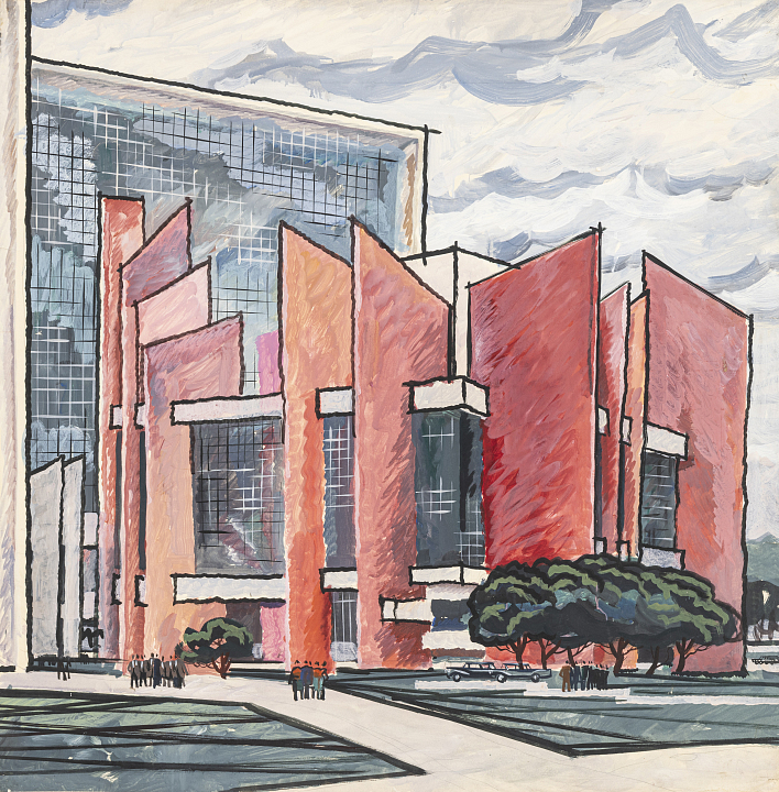 (Коллекция Музея архитектуры имени А.В. Щусева)