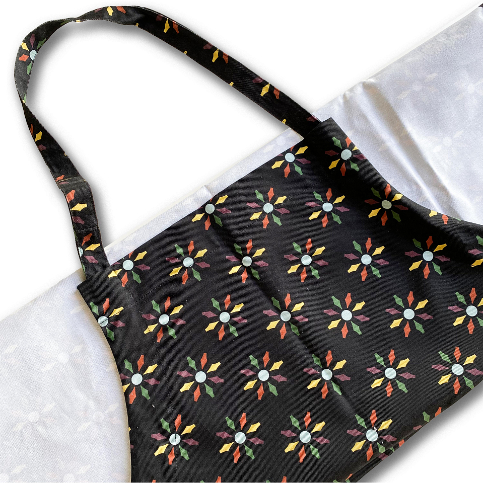 Фартук «Керамический декор Покровского собора в Москве»