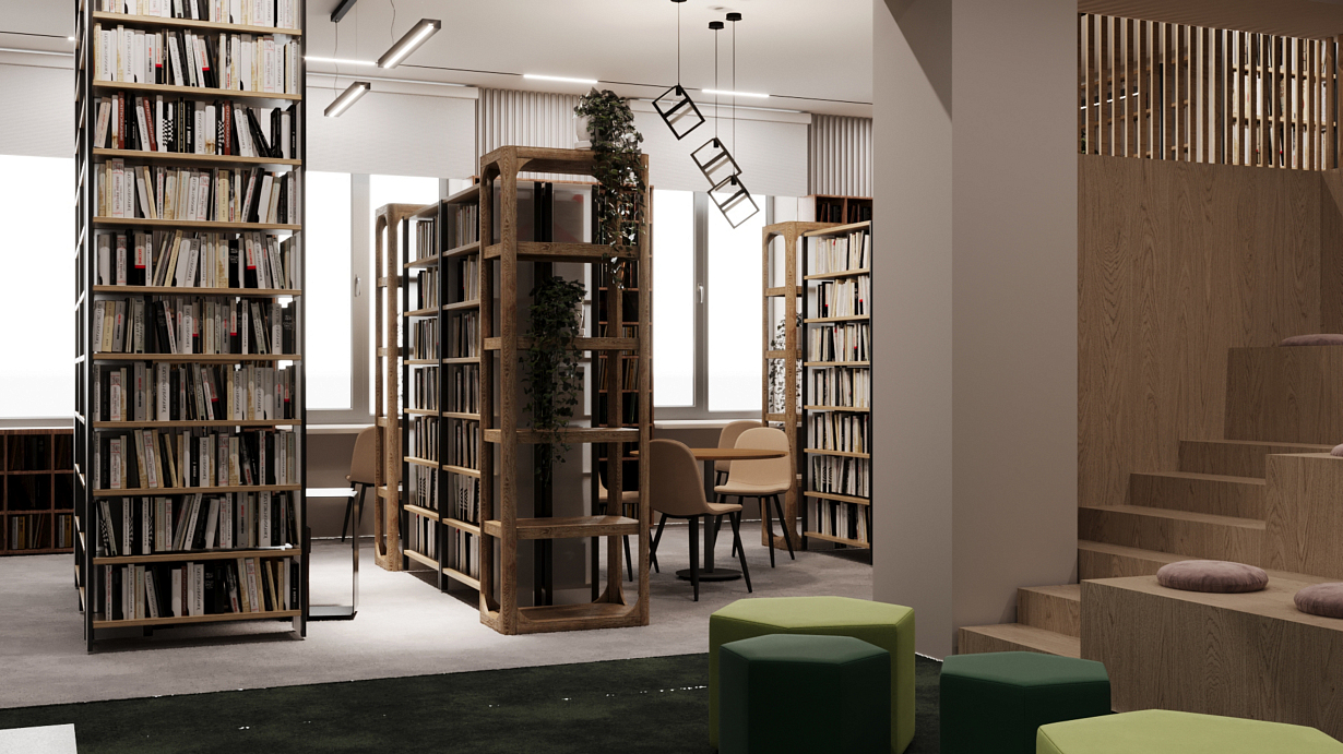 Проект «Перспектива» по переустройству Центральной районной библиотеки им. М. Горького Советско-Гаванского муниципального района Хабаровского края